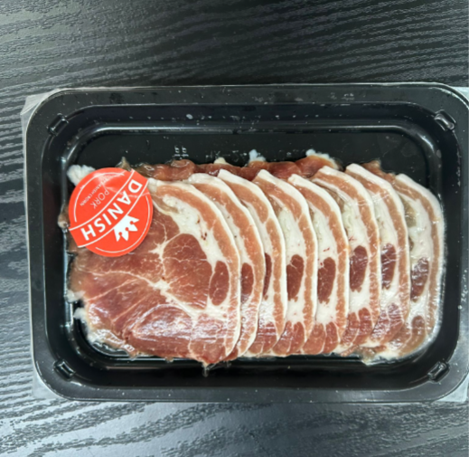 丹麥無激素豬梅肉片