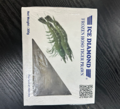 越南原隻有頭虎蝦 300G